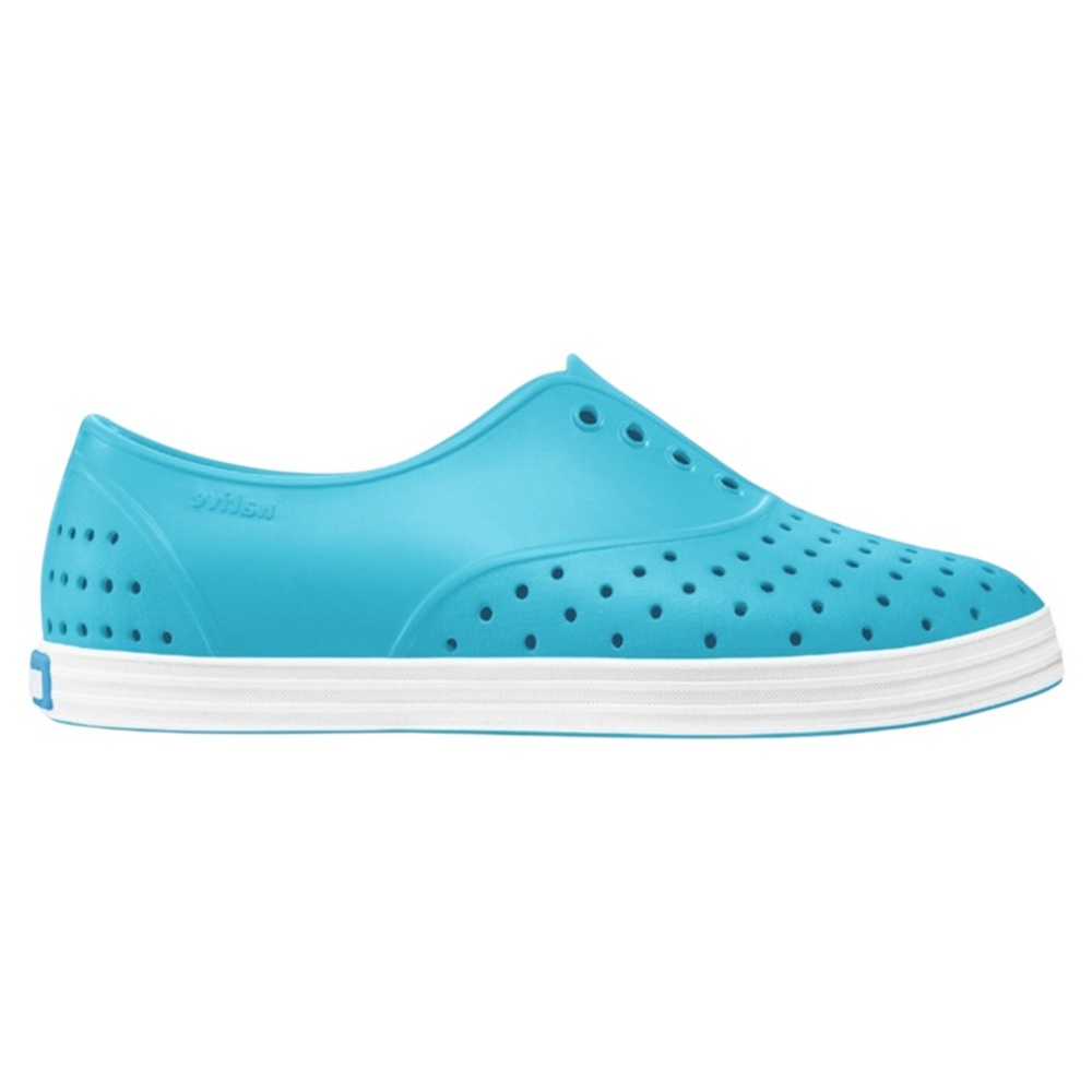 NATIVE JERICHO WOMEN’S Size 6 SHOE CABO BLUE/SHELL WHITE